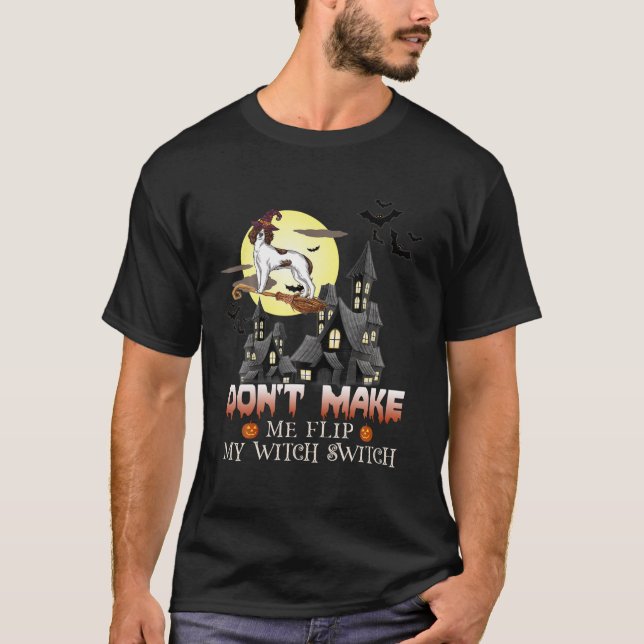 T-shirt Costume d'Halloween Springer anglais espagnol chie (Devant)
