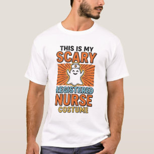 T-shirt Costume d'infirmière diplômée effrayant Halloween