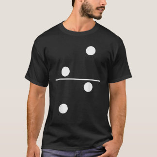T-shirt Costume Domino 2 2 Correspondant Famille Facile Gr
