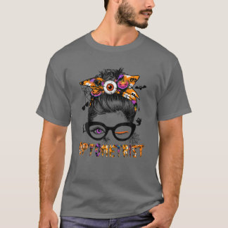 T-shirt Costume d'optométriste d'Halloween Messeuse Bun ch