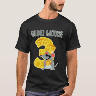 T-shirt Costume du groupe Halloween à trois souris aveugle