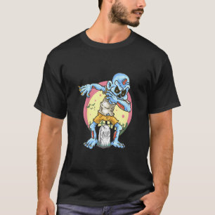 T-shirt Costume Enfant Zombie Dab Halloween Enfant Drôle