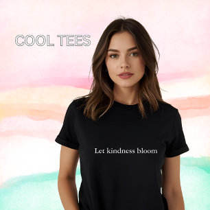 T-shirt costume esthétique citation Laissez fleurir la gen