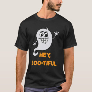 T-shirt Costume Fantôme Joli Hey Boo Tiful Pour Halloween 