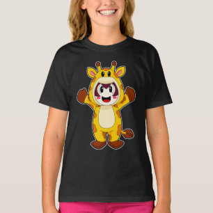 T-shirt Costume fille Giraffe