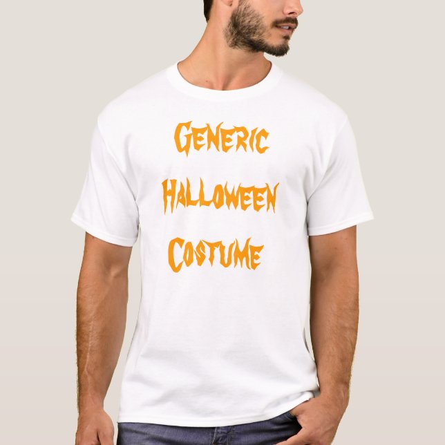 T-shirt Costume générique de Halloween (Devant)