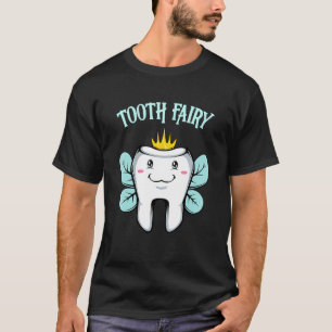 T-shirt Costume Halloween Fée Dents Pour Assistants Dentai