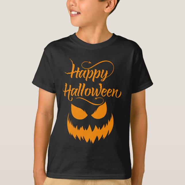 T-shirt Costume Happy Halloween (Devant)