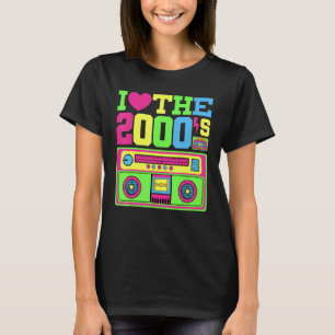 T-shirt Costume Hip hop Love 2000's Outfit 2000s début 200