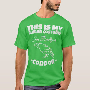 T-shirt Costume humain d'Oiseau Condor Tete mignon Noël Co