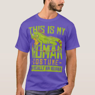 T-shirt Costume Iguana