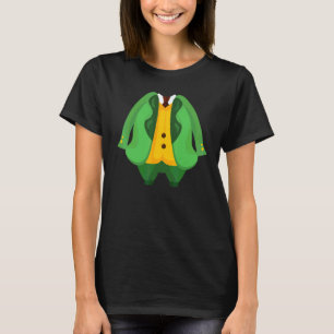 T-shirt Costume irlandais amusant Leprechaun Suit Tuxedo S