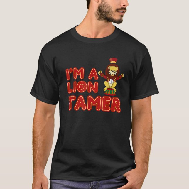 T-shirt Costume Lion Tamer Chemise Lion Tamer (Devant)