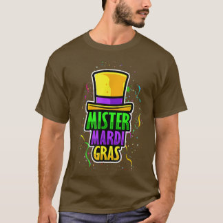 T-shirt Costume Mardi Gras Fancy Mister Mardi Gras