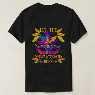 T-shirt Costume Mardi Gras Laissez Les Shenanigans Commenc
