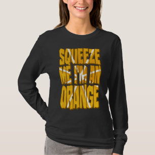 T-shirt Costume orange Drôle Halloween tranche de fruits d