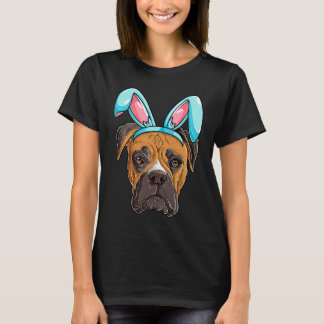 T-shirt Costume Oreilles de Lapin de Pâques Boxer Hommes F