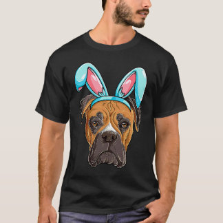 T-shirt Costume Oreilles de Lapin de Pâques Boxer Hommes F