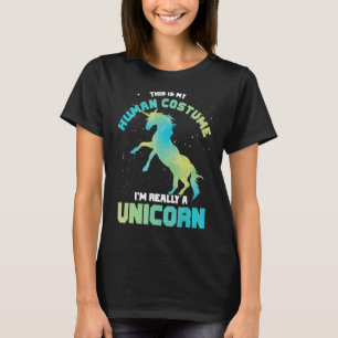 T-shirt Costume Party Magique Créature Animal Unicorne