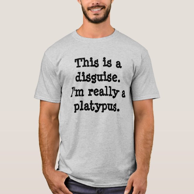 T-shirt Costume Platypus (Devant)