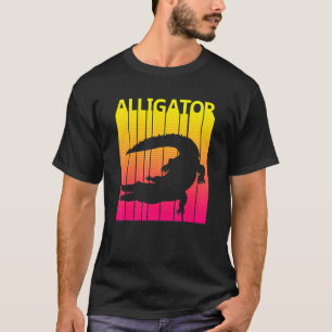 T-shirt Costume rétro animal Alligator