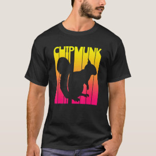 T-shirt Costume rétro animal Chipmunk