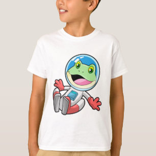 T-shirt Costume spatial de l'astronaute de grenouille