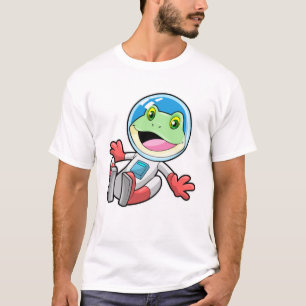 T-shirt Costume spatial de l'astronaute de grenouille