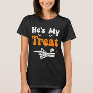 T-shirt Costume squelette pour couples homme pour Hallowee