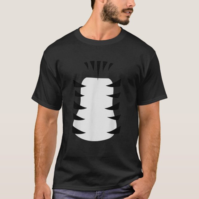 T-shirt Costume Tiger Facile Costume Halloween pas cher (Devant)