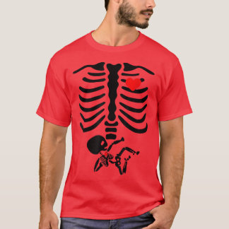 T-shirt Costume Ventre Enceinte Xray Baby Costume Hallowee