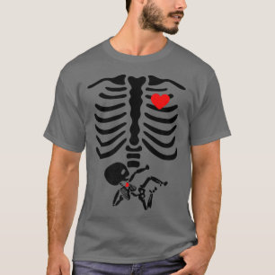 T-shirt Costume Ventre Enceinte Xray Baby Costume Hallowee