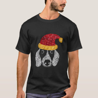T-shirt Costumes de chien de Noël Dacshund qui corresponde