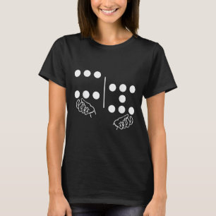 T-shirt Costumes de groupe Domino 6-7 Drôles assortis 67 D