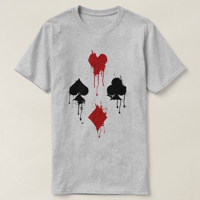 T-shirt Costumes de la carte Spray (Design devant)