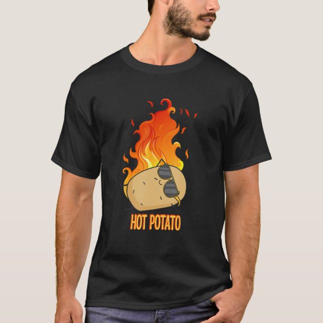 T-shirt Costumes de pommes de terre chaudes (Devant)