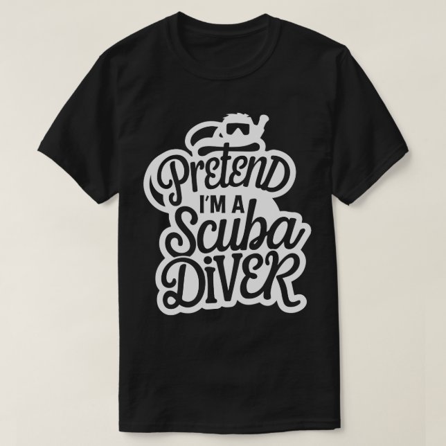 T-shirt Costumes d'Halloween adulte faire semblant d'être  (Design devant)