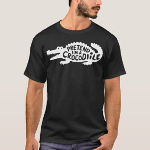 T-shirt Costumes d'Halloween adultes faire semblant d'être