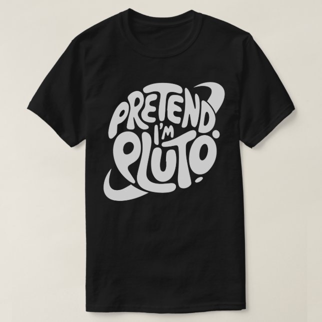 T-shirt Costumes d'Halloween pour adultes Prétendre que je (Design devant)