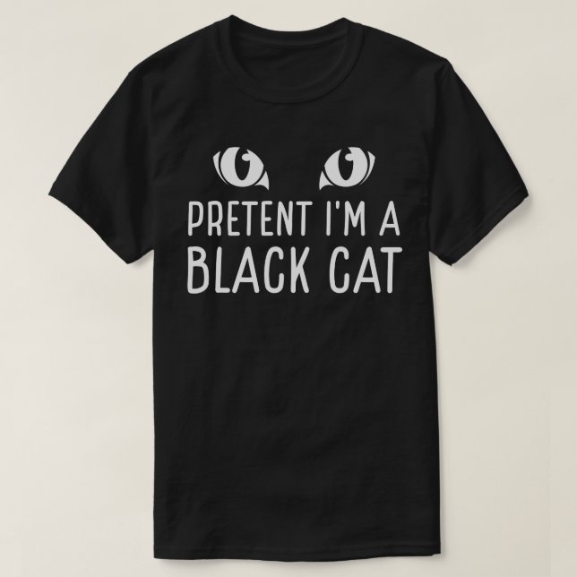 T-shirt Costumes d'Halloween pour adultes Prétendre que je (Design devant)