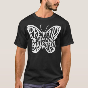 T-shirt Costumes d'Halloween pour adultes Prétendre que je