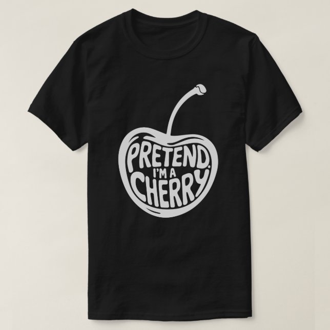 T-shirt Costumes d'Halloween pour adultes Prétendre que je (Design devant)