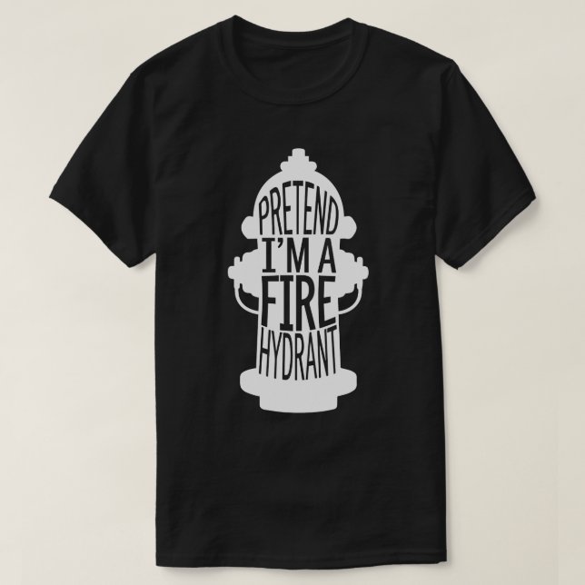 T-shirt Costumes d'Halloween Prétendre que je suis un hydr (Design devant)