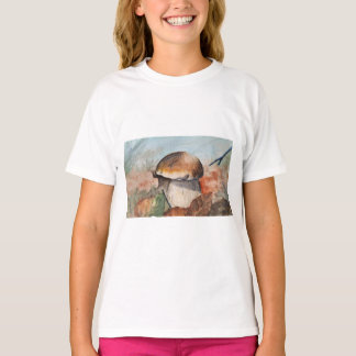 T-shirt Cosy Champignon d'automne Aquarelle - Bol de planc