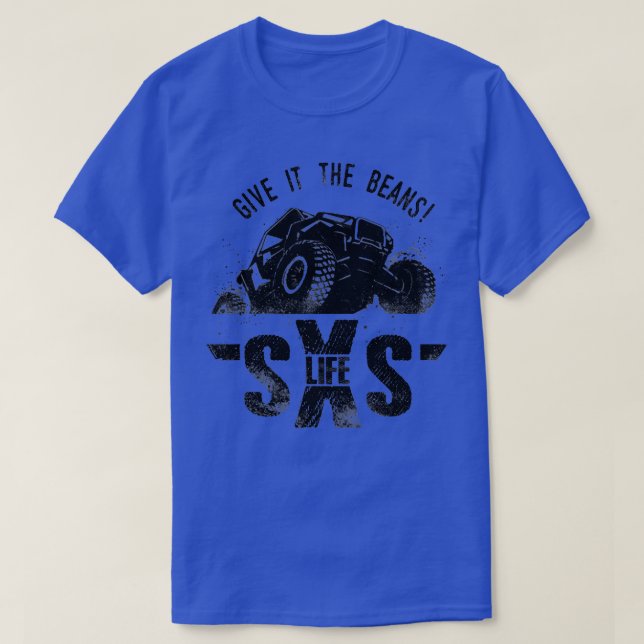 T-shirt Côté À Côté ATV UTV Four Wheeler Off Road (Design devant)