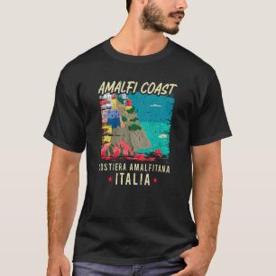 T-shirt Côte d'Amalfi Costiera Amalfitana Italia Italie Va