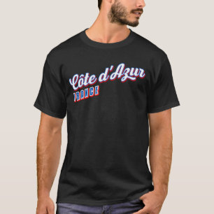 T-shirt Côte d'Azur France