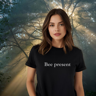 T-shirt cote de tenue esthétique Bee présente