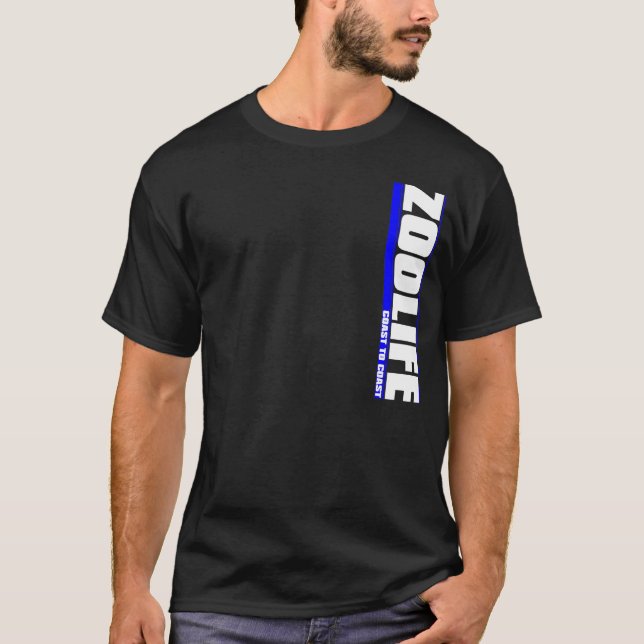 T-shirt Côte de ZooLife à marcher (Devant)
