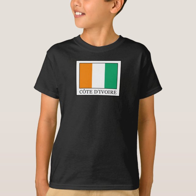 T-shirt Côte d'Ivoire (Devant)